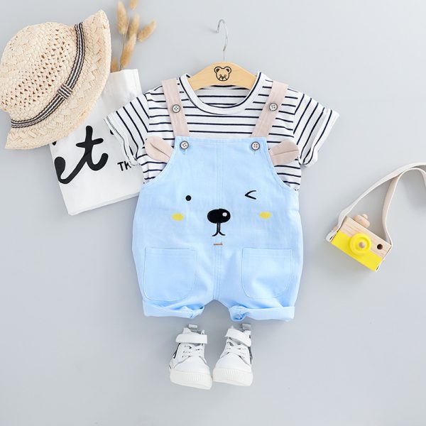 Baby Summer Clothes New Foreign Trade Overalls - Image 4