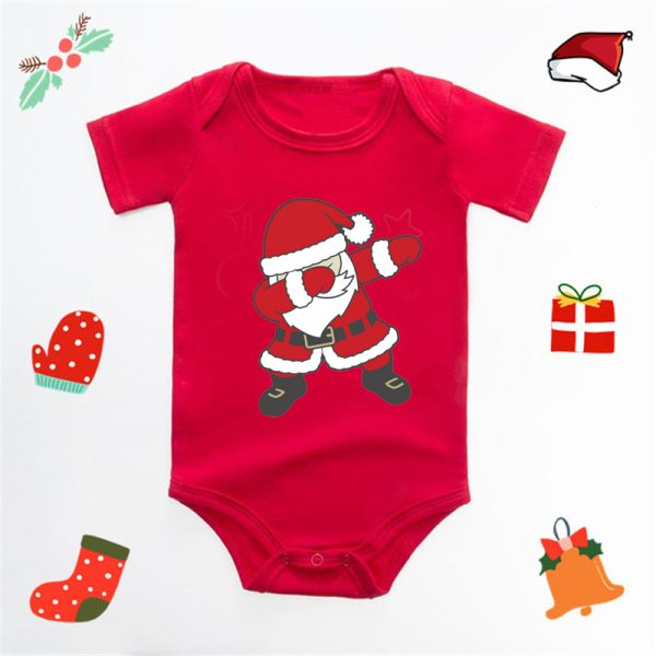 Baby Romper Jumpsuit Red Fart Clothes - Image 9