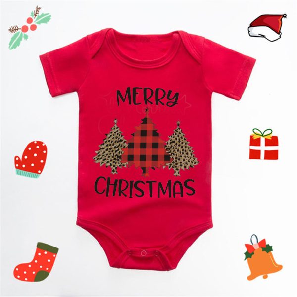 Baby Romper Jumpsuit Red Fart Clothes - Image 3