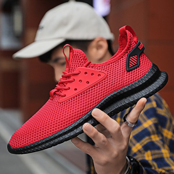 Mesh Breathable Sports Shoes Lightweight And Comfortable Running Shoes Men - Image 2