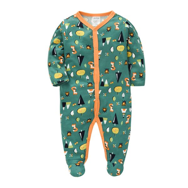 Cartoon baby jumpsuit - Image 5