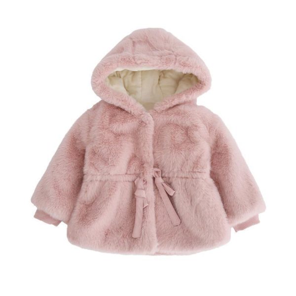 Baby Winter Clothes Kids Plus Velvet Padded Wool Sweater - Image 2