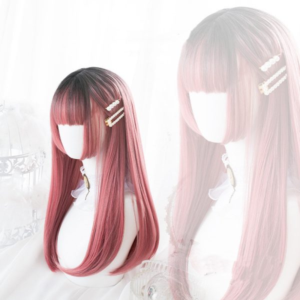Waist Length Straight Hair Anime Cos - Image 4
