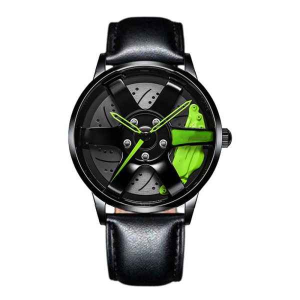 Automatic Movement Watch Mens Vacuum Plating Wheels - Image 4