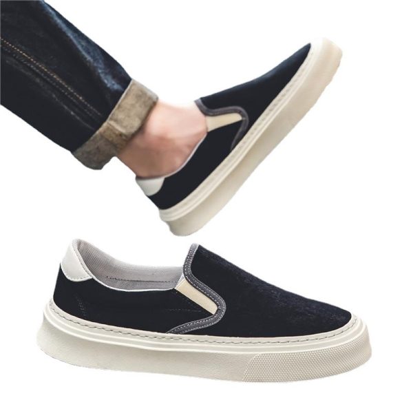 Summer Breathable New Canvas Shoes Men - Image 4