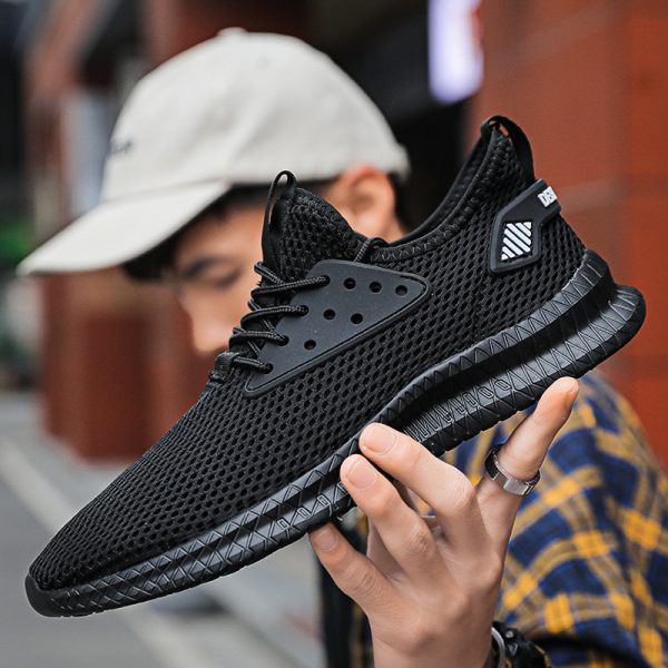 Mesh Breathable Sports Shoes Lightweight And Comfortable Running Shoes Men - Image 3