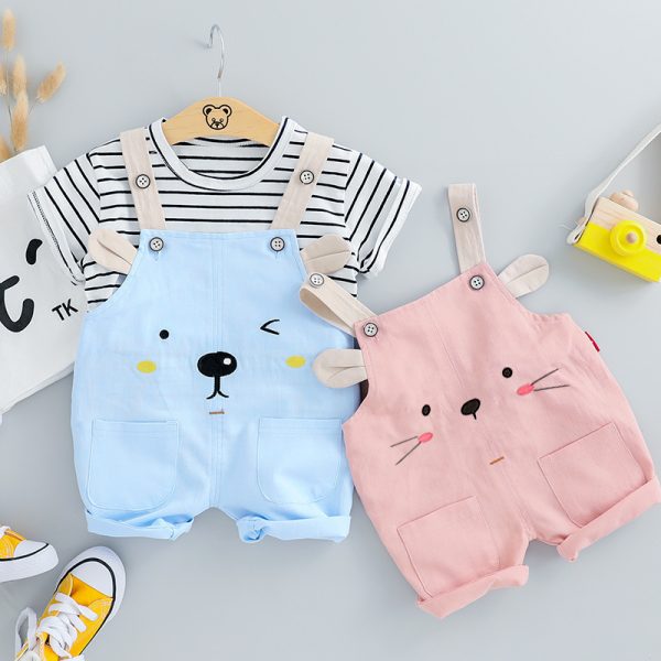 Baby Summer Clothes New Foreign Trade Overalls - Image 3