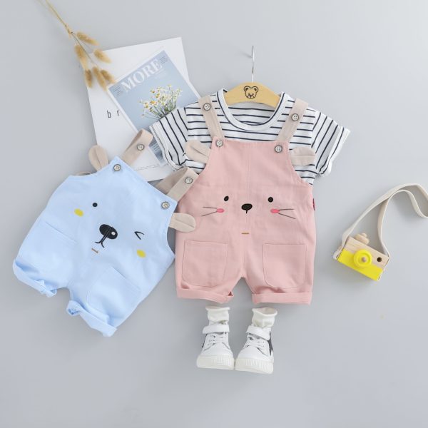 Baby Summer Clothes New Foreign Trade Overalls - Image 2