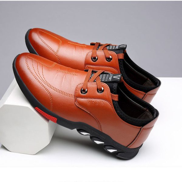 Leather Shoes Mens Leather Spring New Mens Business - Image 6