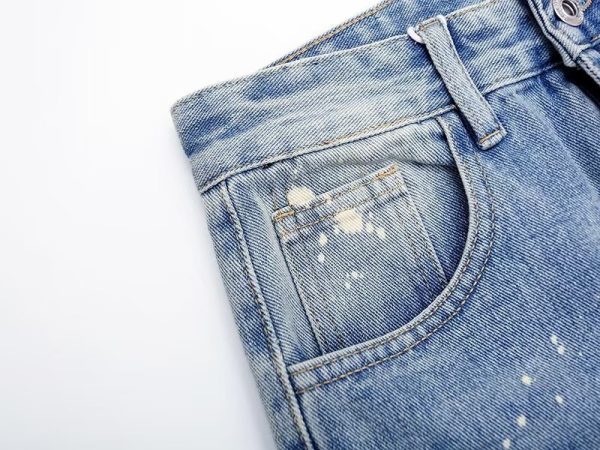 Men's Simple Trendy Trousers Jeans - Image 5