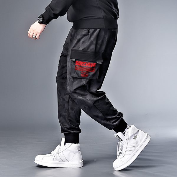 Men's Loose Sports Pants Plus Fat - Image 3