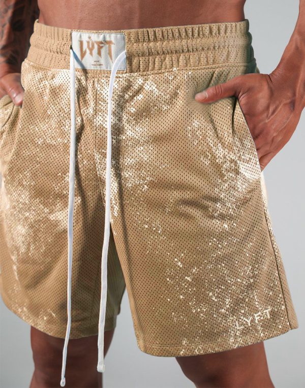 Fitness Sports Men Training Loose Mesh Breathable Shorts - Image 3