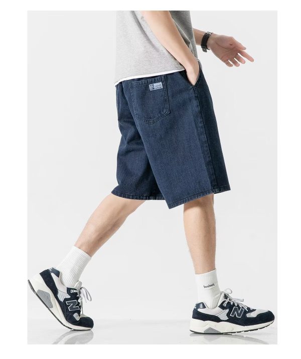 Summer Fashion Brand Denim Shorts Men - Image 3