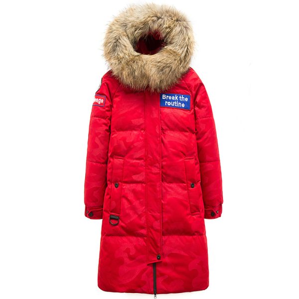 Laishebert Mid-length Down Jacket Men Thickened - Image 5
