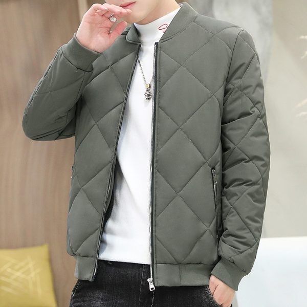 Lightweight Padded Winter Jacket Men - Image 3