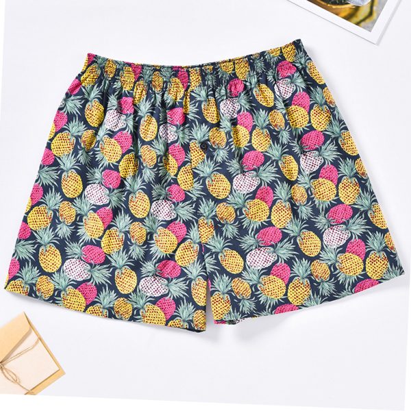 Casual Fashion Home Shorts Loose Breathable Woven Arrow Pants - Image 9
