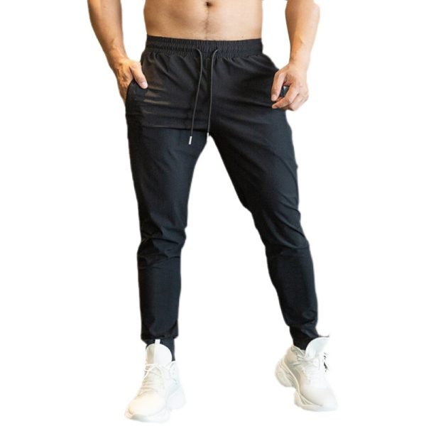 Sports Pants Men's Thin Fitness Leggings Running - Image 4