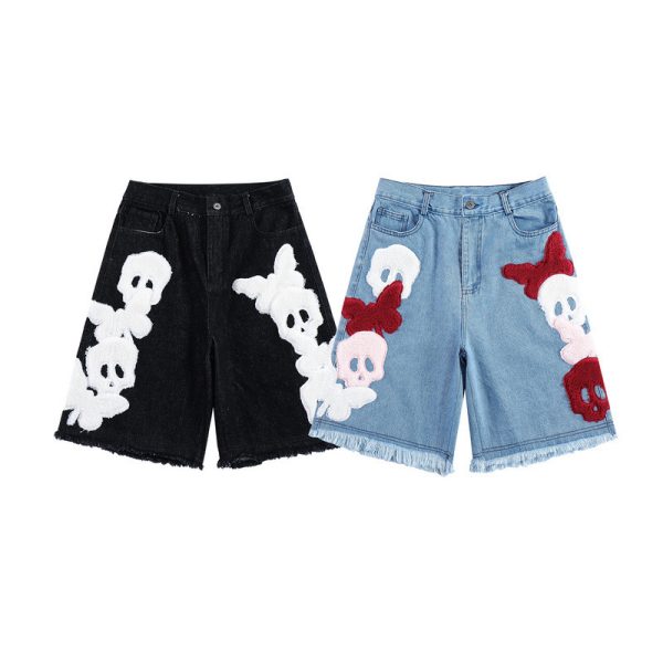 Men's fashionable casual denim shorts - Image 3
