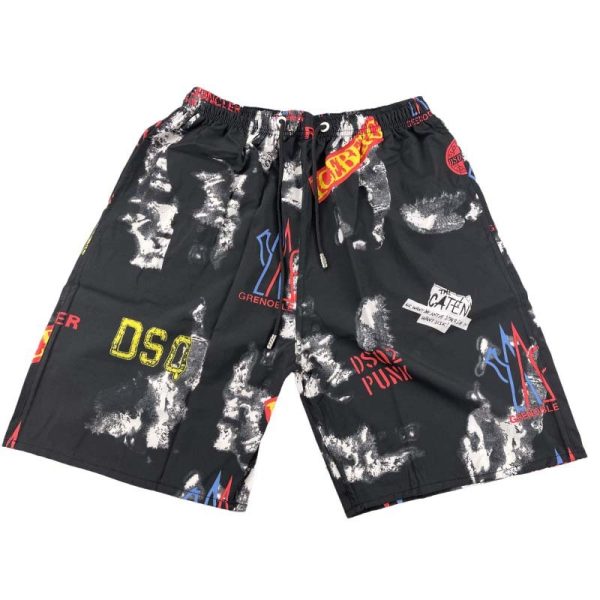 Printed Board Shorts Drawstring Casual Pants Summer - Image 8