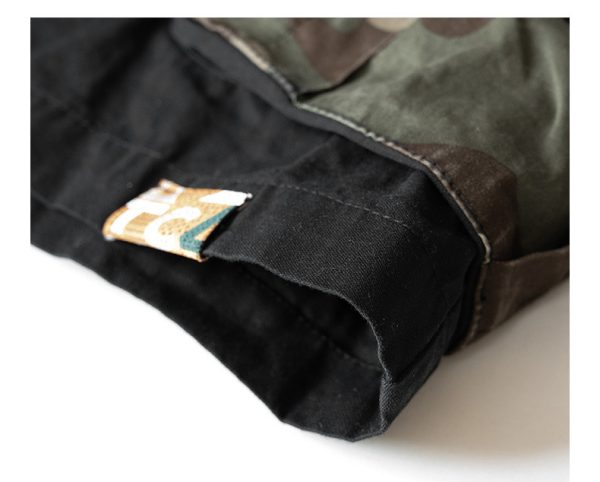 Multi Pocket Camo Cargo Shorts For Men - Image 4