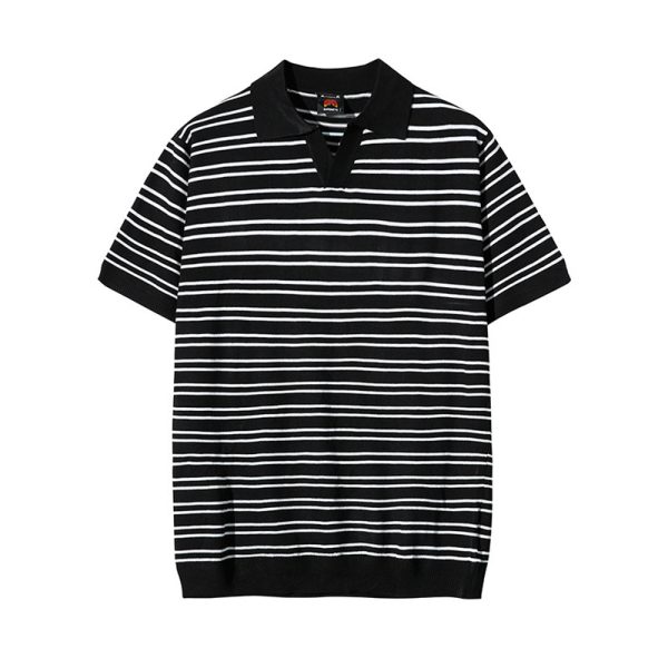 Polo Shirt Men Summer Korean Version Loose - Image 4