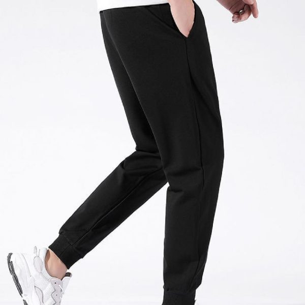 Men's Fashion Simple Casual Zipper Sweatpants - Image 4