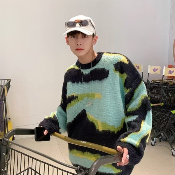 Men's Casual Loose All-matching Sweater - Image 4