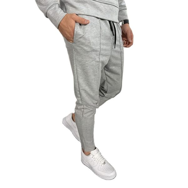 Zippered Foot Breathable Running Sports Slim Pants - Image 7