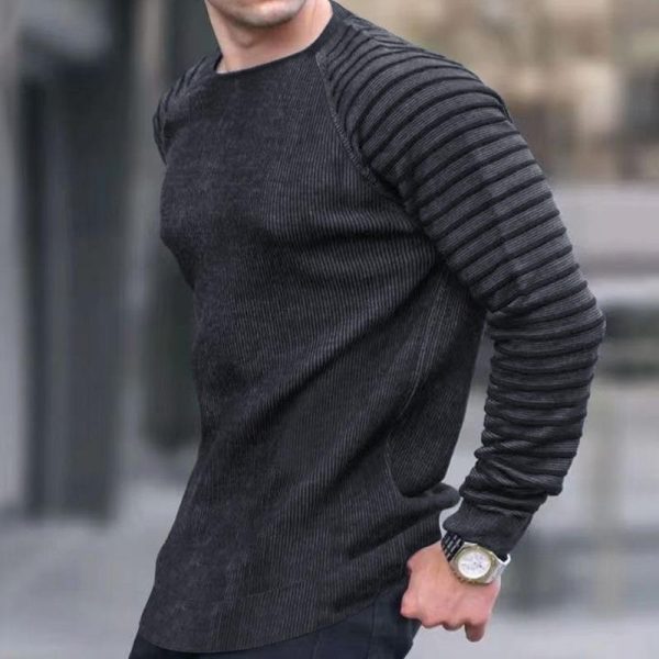 Men's Sweater Casual Fashion Round Neck - Image 2