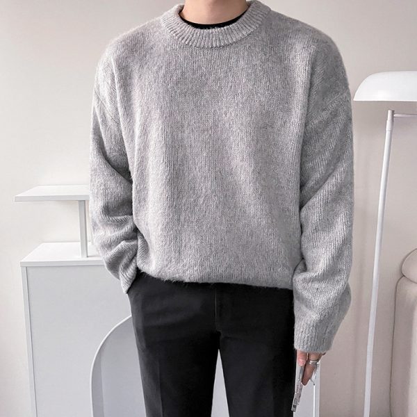 Wind-padded Pullover Long-sleeved Sweater - Image 7