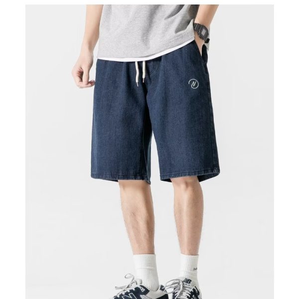 Summer Fashion Brand Denim Shorts Men - Image 8
