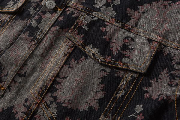 Contrast Color Stitching Loose Fashion Youth Jacket Men - Image 4