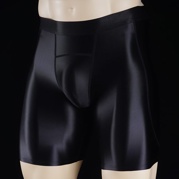 Oily And Tight Pants For Men's Five Point Fitness Shorts - Image 5