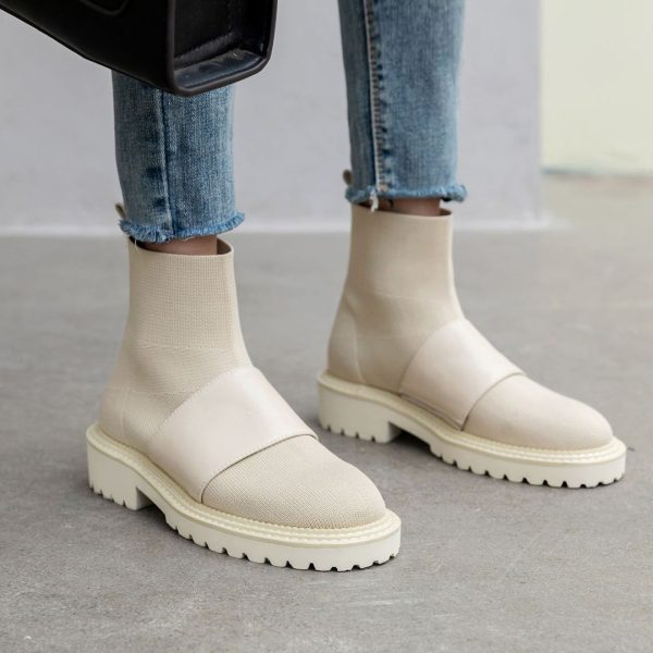 Single boots socks boots women boots - Image 3