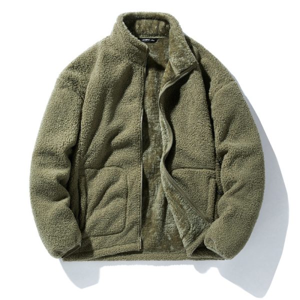 New Jacket Berber Fleece Coat Men - Image 5