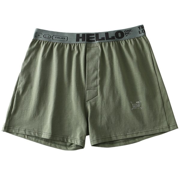 Pure Cotton Sports Men's Home Comfortable Boxer Men's Underwear - Image 7