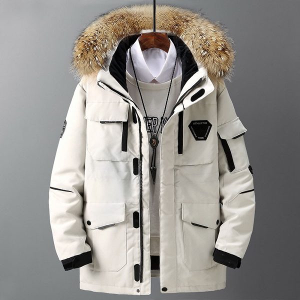 Outdoor tide goose down jacket men - Image 3