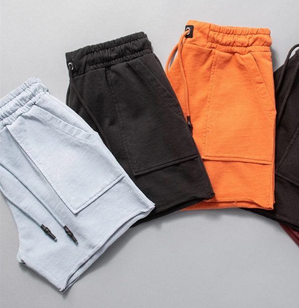 Fitness Training Shorts Men's Loose Terry Sports Casual Pants - Image 4