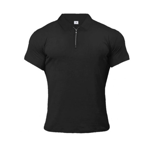 Men's short sleeve fitness polo shirt - Image 6