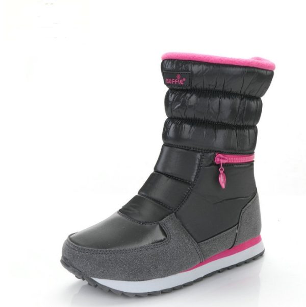 Women Boots Natural Wool Snow Boots Women Casual Ankle Boots -30 Degree Keep Warm Shoes For Women Waterproof Winter Boots - Image 5